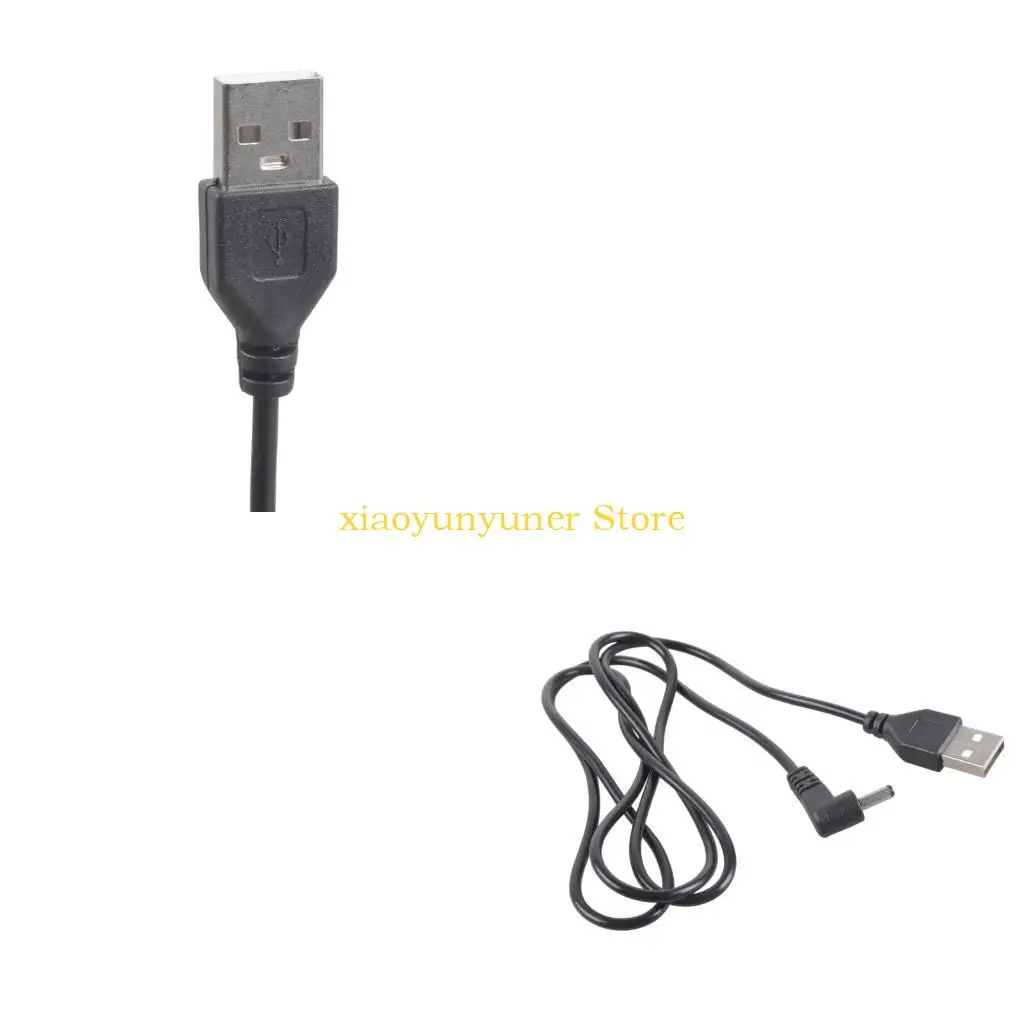 P9JB Angled 3.5mm Power Cord USB Male To Drum For Dense Installations Telecommute Electronics