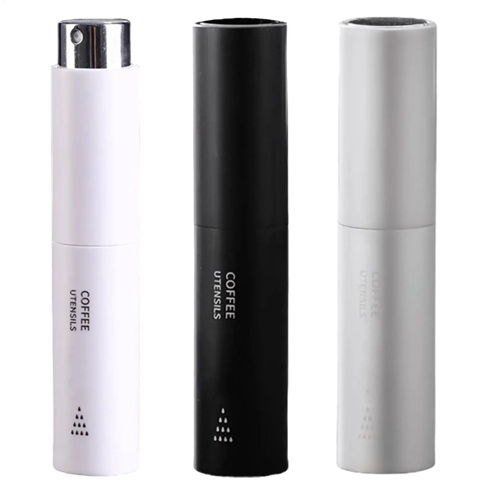 Coffee Bean Dosing Cup 10ml Spray Bottle Travel Refillable Reusable Container Fine Mist Dispenser Storage for Liquids Perfume