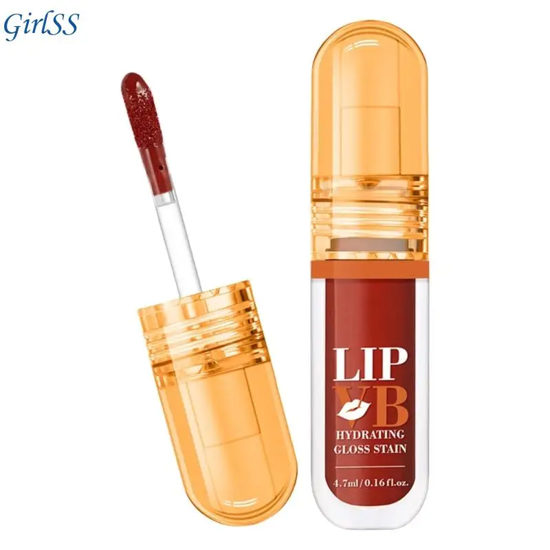 Moisturizing and Hydrating Lip Care Oil With Large Applicator For Easy Application Provides Comfort and Plumping Effect T4MB