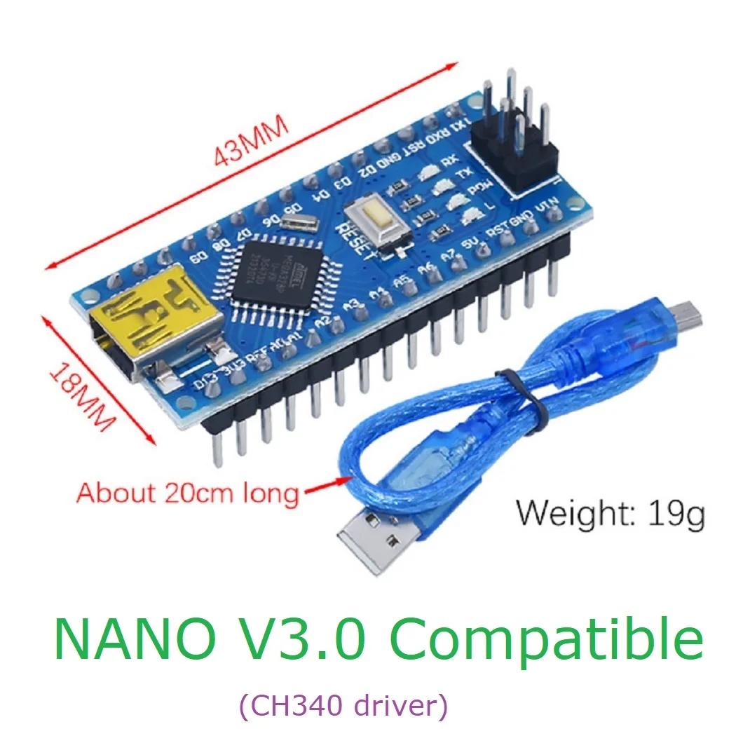 Smart Home Automation Module Controller RS485 Relay PLC IO Expanding Board Code for Arduino NANO Dimmer Switch DN23E08