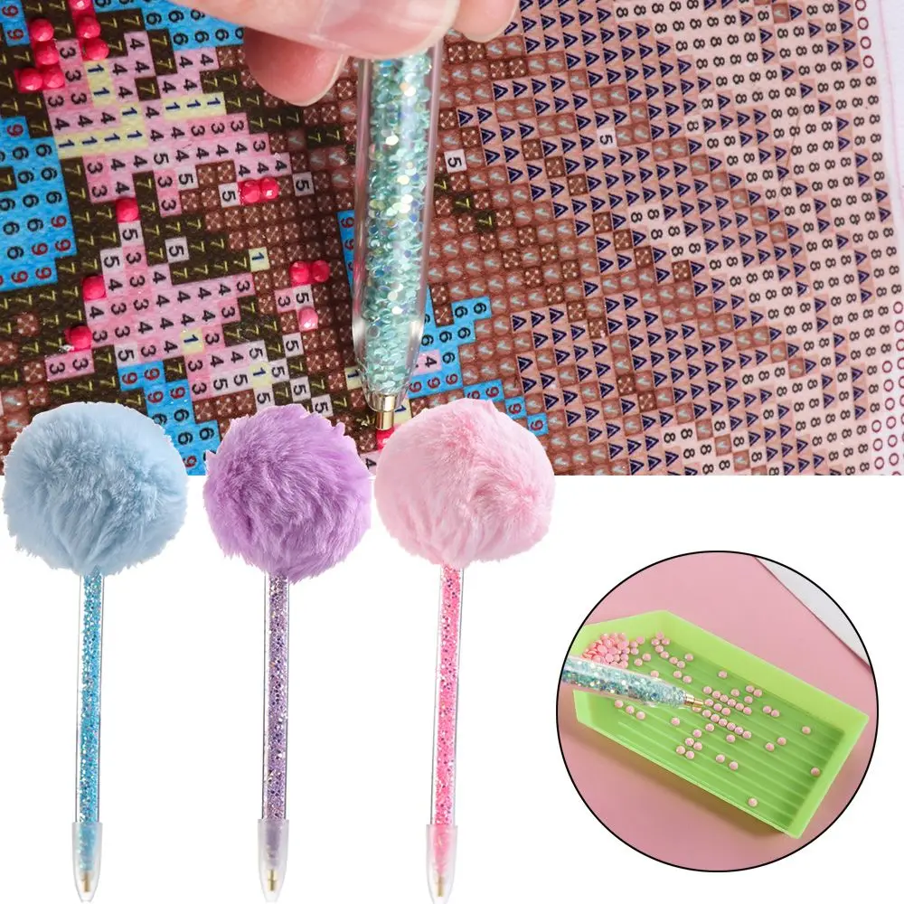 Household Sewing Accessories Embroidery Crafts Crystal Pens Cross Stitch 5D Diamond Painting Point Drill Pen