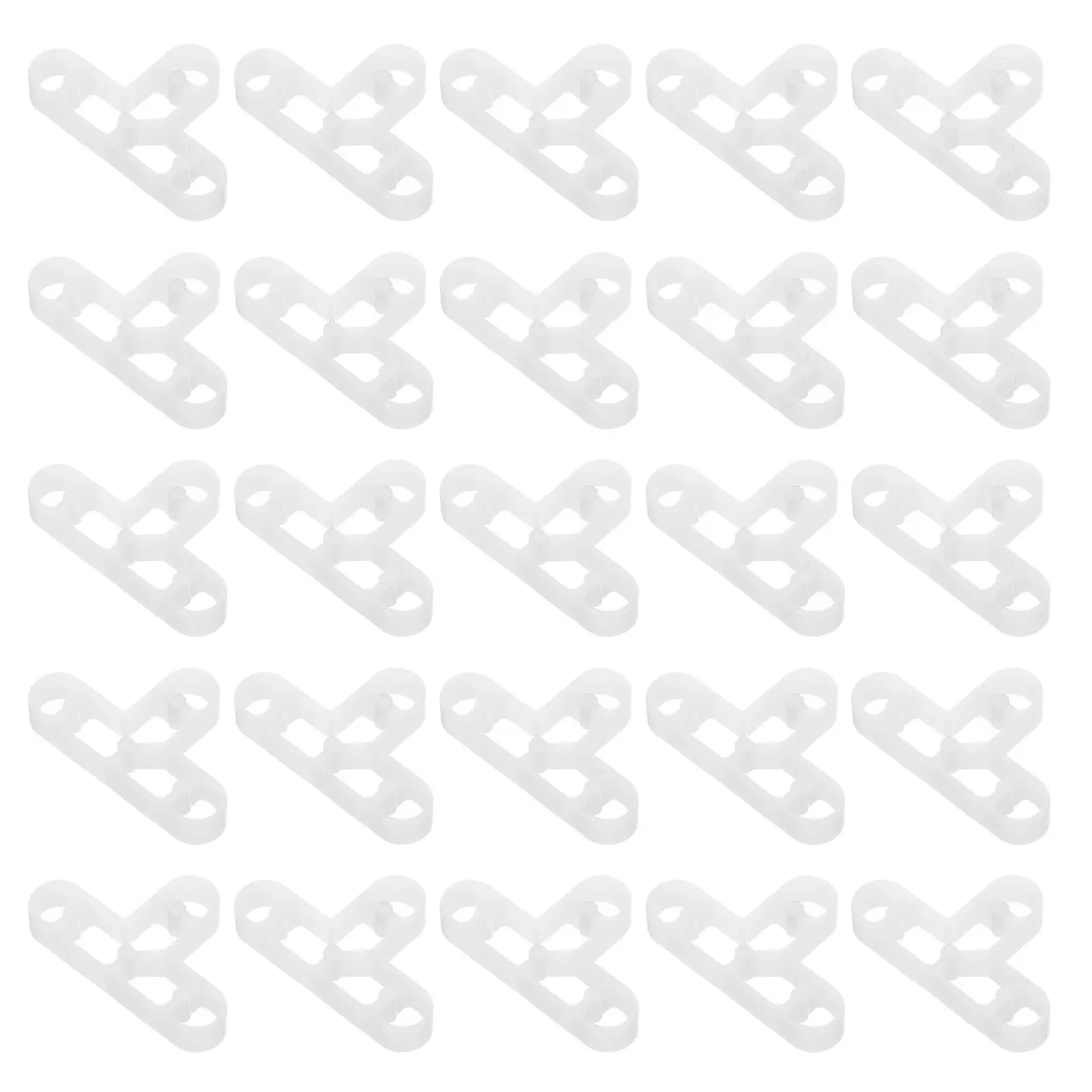 100Pcs Tile Leveling System T-Shaped Tile Spacers Positioning Tool for Ceramic Floor Installation Accurate Leveling Kit