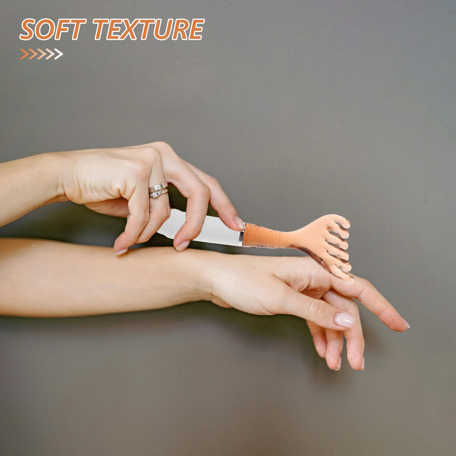 

Sixfinger Dualhead Antler Comb Beads Massage Tool Manual Relaxation Spa Scalp Face Body Therapy Relief