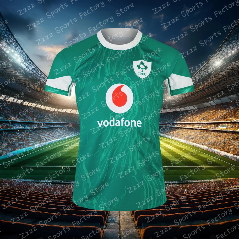 Ireland Rugby Jersey Clothes Player Men Kids Children Train T Shirt Team Girls Women Tee Teenager Home Top Canterbury 2024/25