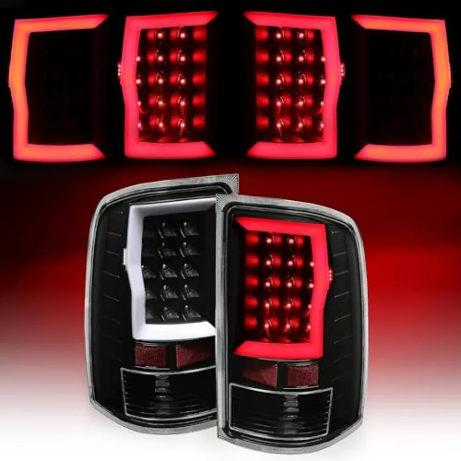 مجموعة أضواء خلفية متوافقة مع 20072014 جي إم سي سييرا 1500 2500HD 3500HD شاحنة صغيرة LED أنبوب بار مصباح خلفي للسائق