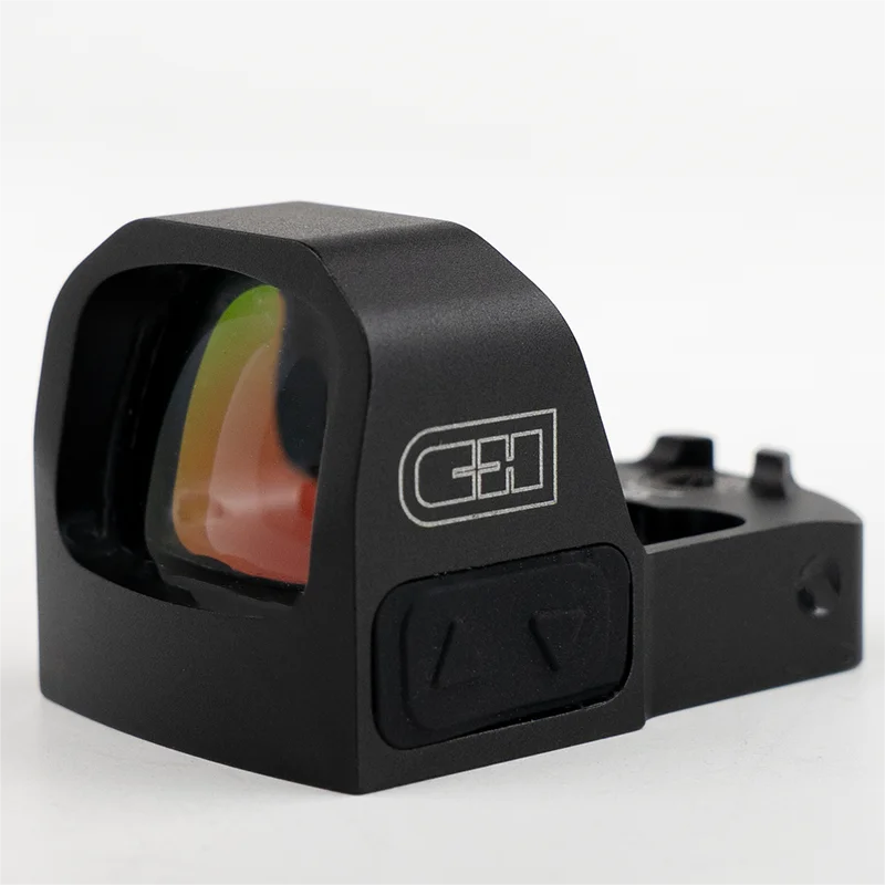 C+H EDC Red Dot Sight Glock Collimator Reflex Sight Rifle Scope Fit AR15 M16 M4 20mm Rail Hunting