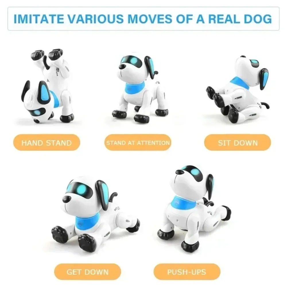 

Remote-controlled electronic robots, dogs for walking, smart touch remote controls, pet toys, gifts for boys and girls