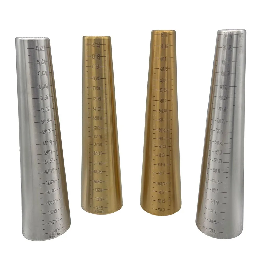 Jeweler Oval/Round Bracelet Mandrel Tapered Steel Brass Metal Shape Forming Wire Wrap Bracelet Tool
