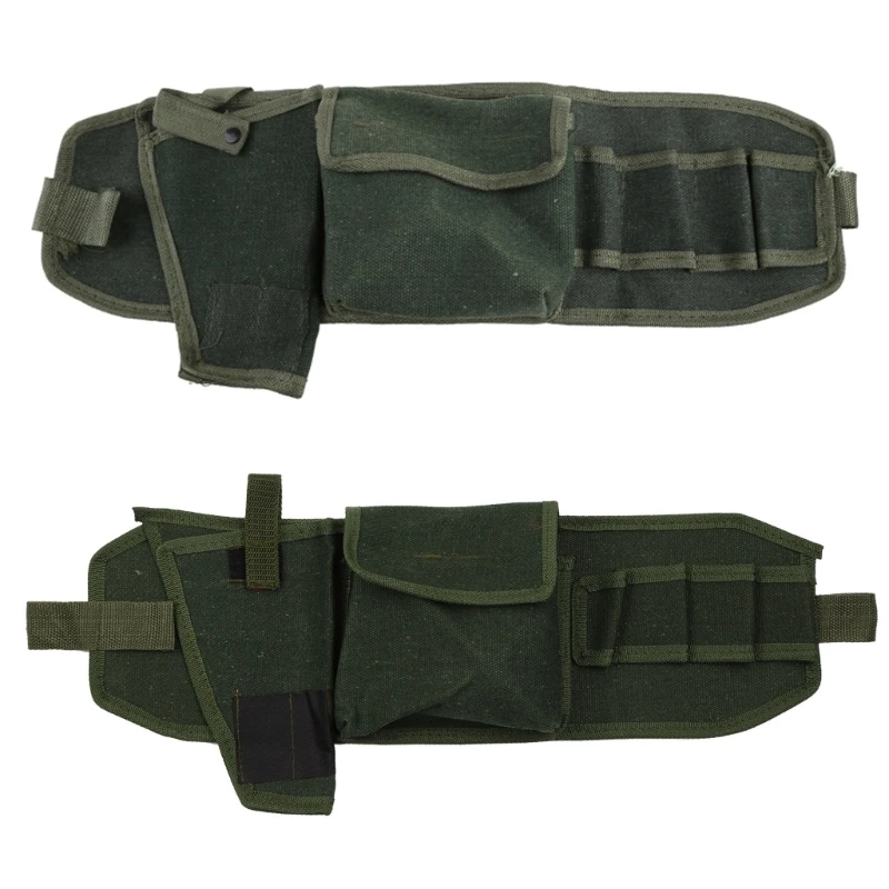 Portable Waist Tool Bag Garden Pliers Electrician Hammer Screwdriver Storage Carrying Multi Functional Oganizer