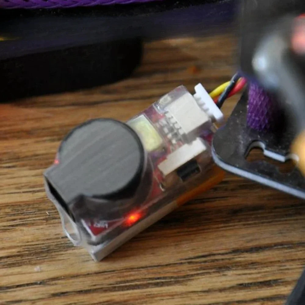 VIFLY Finder 2 V2 Self-powered Anti-lost Buzzer Tracker Built-in Battery LED Alarm for FPV Racing RC Drone