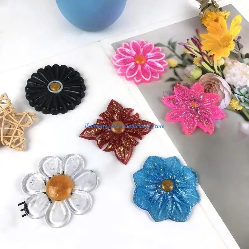 

573B Crystal Epoxy Silicone Mold Resin Shaker Molds Keychain Earring Bag Pendant Mould DIY Craft Casting Tool