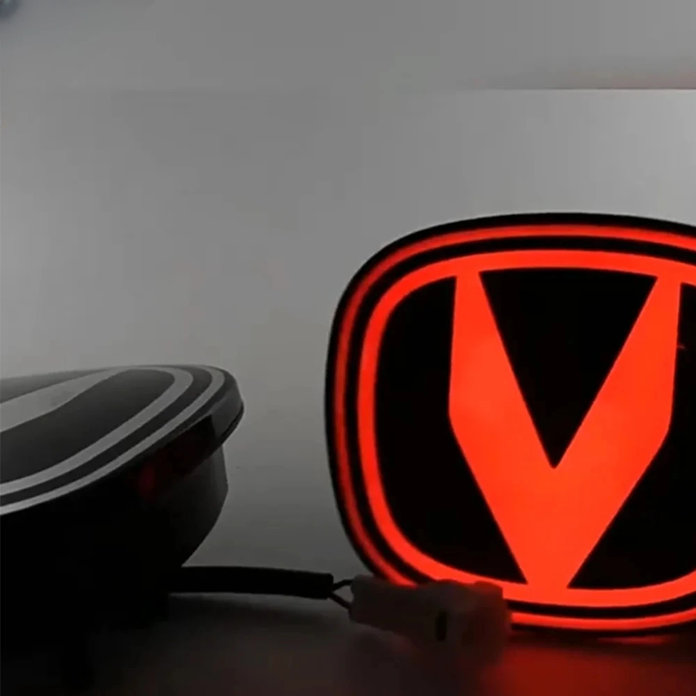 Good Quality NewFor Changan UNI-K UNIK Accessories 2021-2023 Led Car Front Rear Car Logo Decoration Replacement White Red Light
