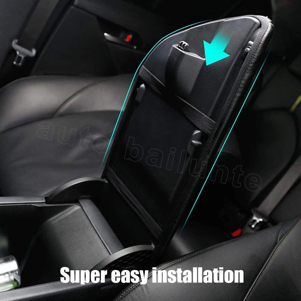 Für Toyota Camry 2018-2023 Mittelarmlehnen-Schutzabdeckung aus PU-Leder Innenausstattung Toyota Zubehör LHD – Detail 5