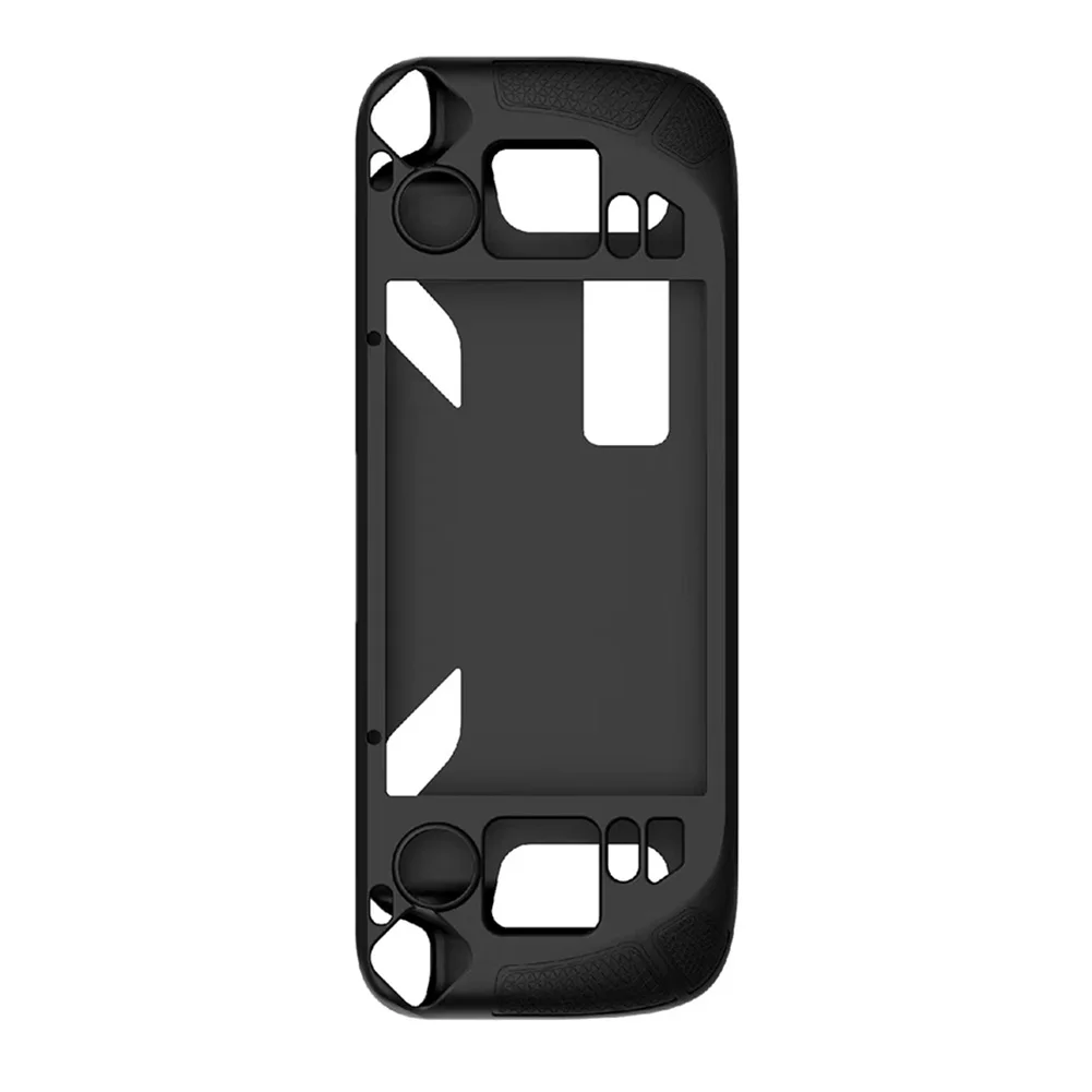 Silicone Console Protector Anti Slip Soft Shell Protective Cover with Foldable Bracket Replacement Accessories for Steam Deck