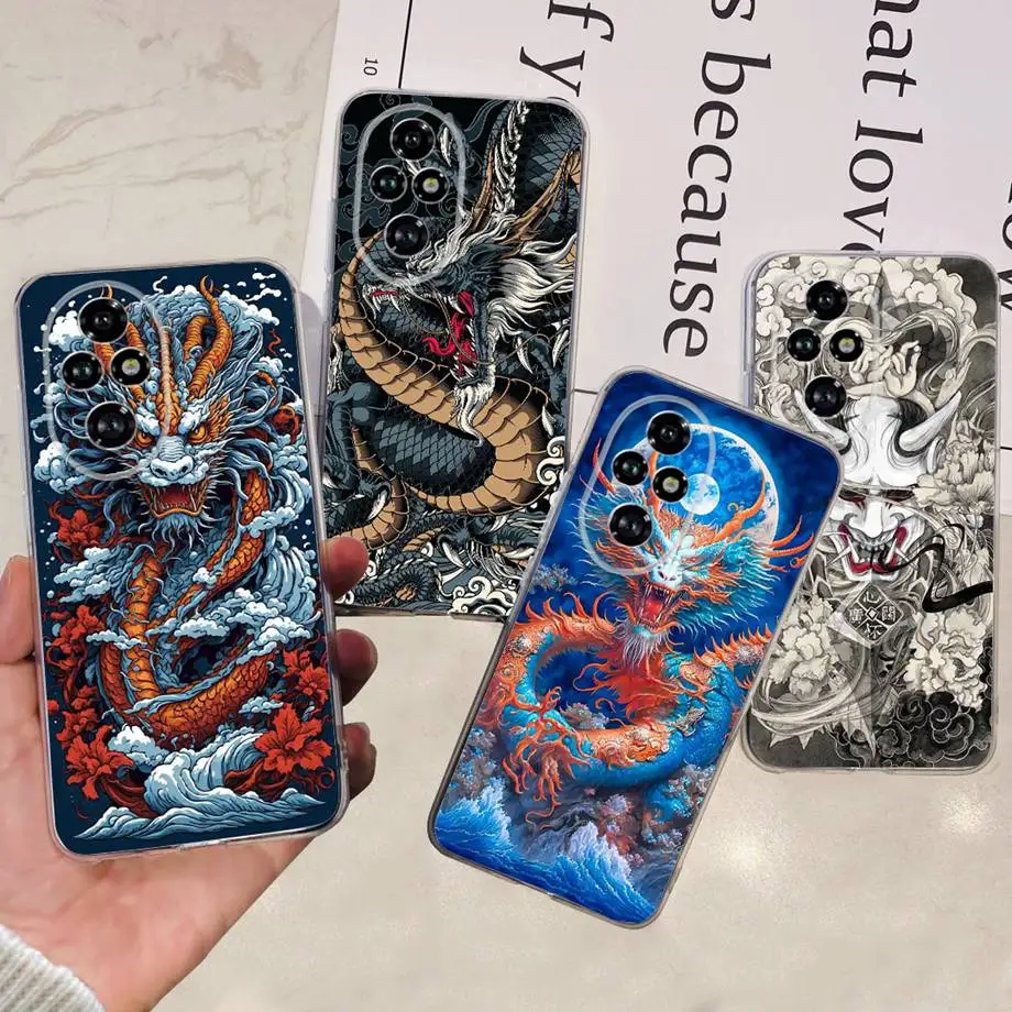 Luxury Camera Protection Phone Case For Honor 200 / Honor 200 Pro / Honor 200 Lite  Back Cover CLear Soft TPU Coque Fashion Capa