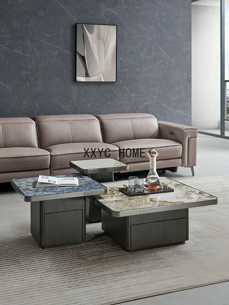 

Board Coffee Table TV Cabinet Corner Table Combination Living Room Home