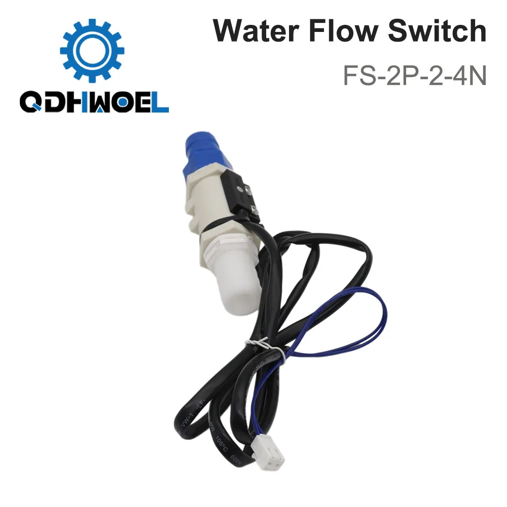 FS-2P-2-4N Water Flow Switch Water Flow Sensor Laser Machine Parts for Laser Chiller Cooling System