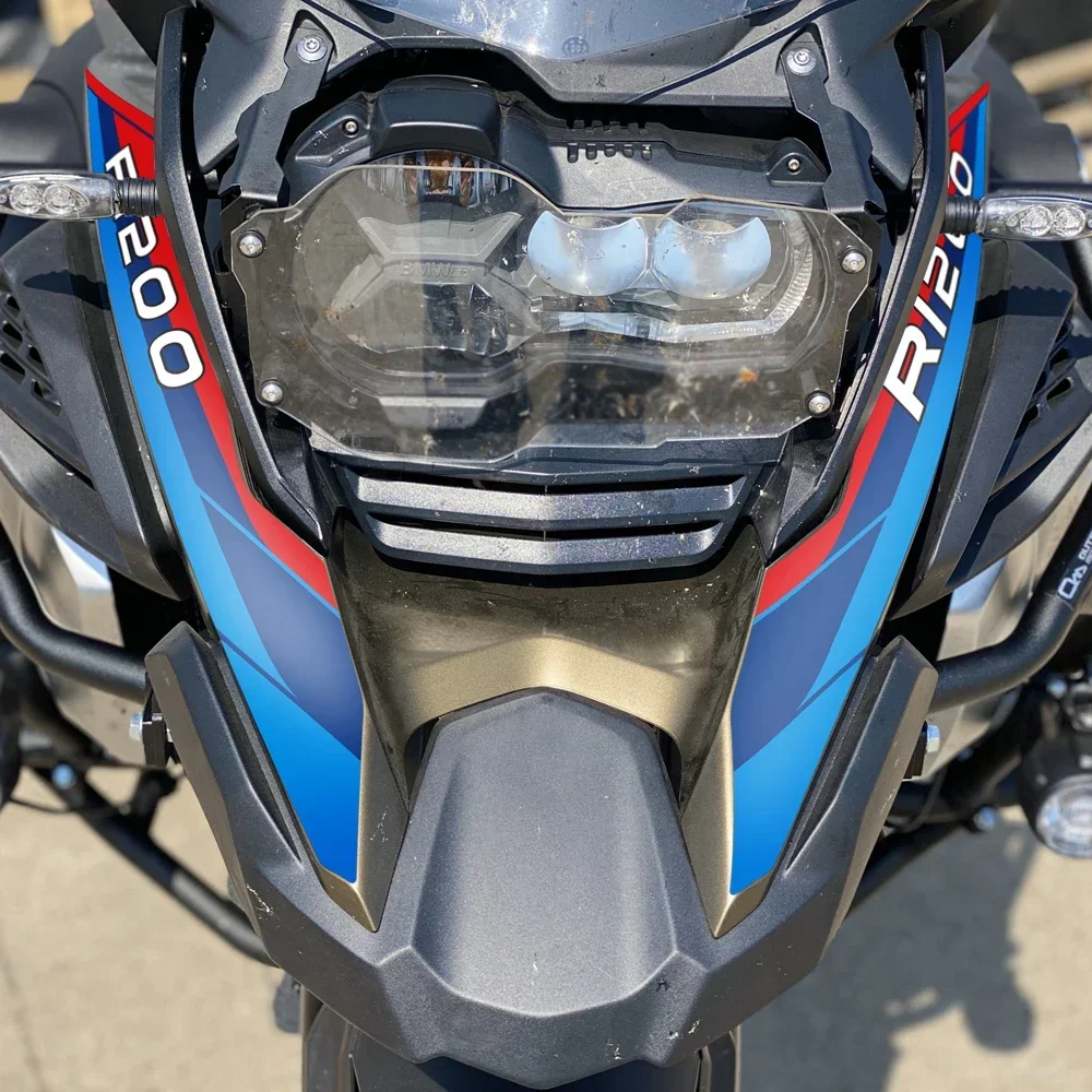 

Для BMW R1200GS Adventure 2014-2018 комплекты наклеек на переднее крыло, комплекты наклеек