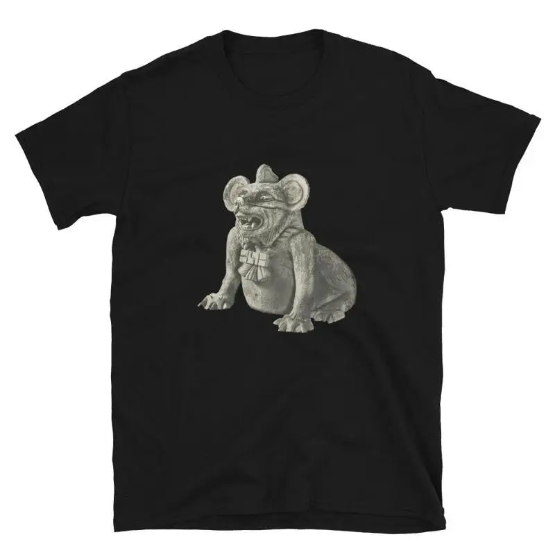 Zapotec Bat Dog Pottery Urn T Shirt