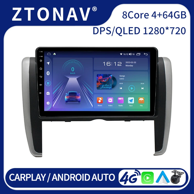 Android Radio Stereo For Toyota Allion T260 2007 2008 2009 - 2020 Media Video Player Headunit Wireless Carplay Auto