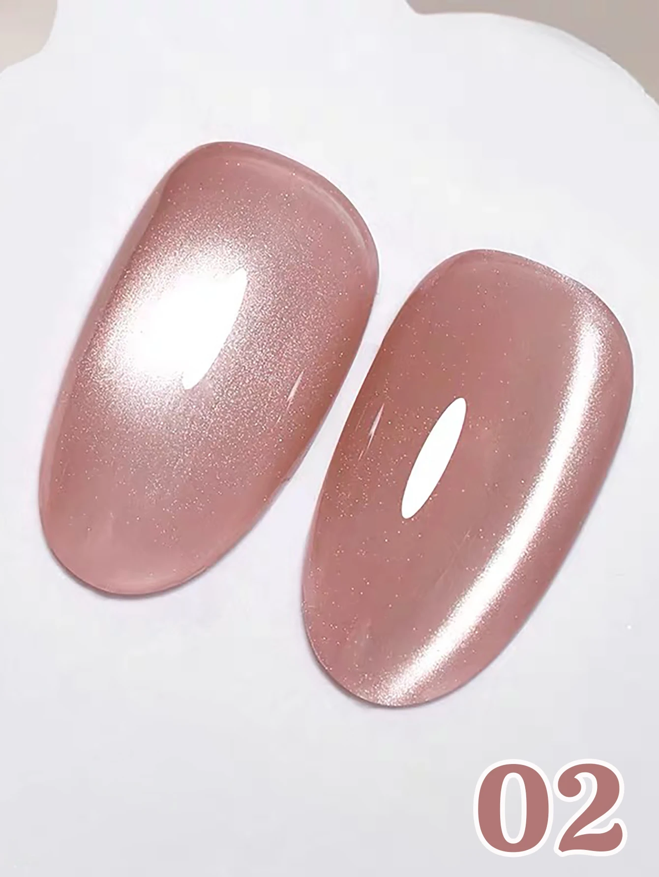 WS Autumn and Winter Satin Cat Eye Gel Nail Polish Network Red Explosive New Style Popular White Nail Polish Special Nail Gel