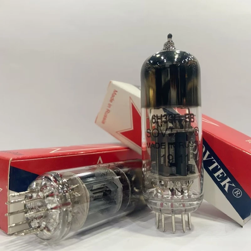 SOVTEK 6H30 Vacuum Tube Replace 6N6 6H30PI Electron Tube Amplifier Kit DIY Audio Factory Test and Match Genuine