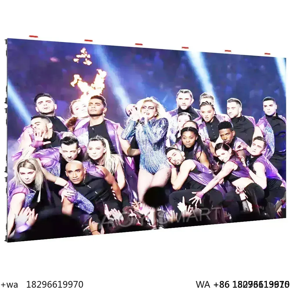

P2.976 Rental LED Stage Display High Refresh Ultra-thin HDR Vivid Color Adjustable Brightness