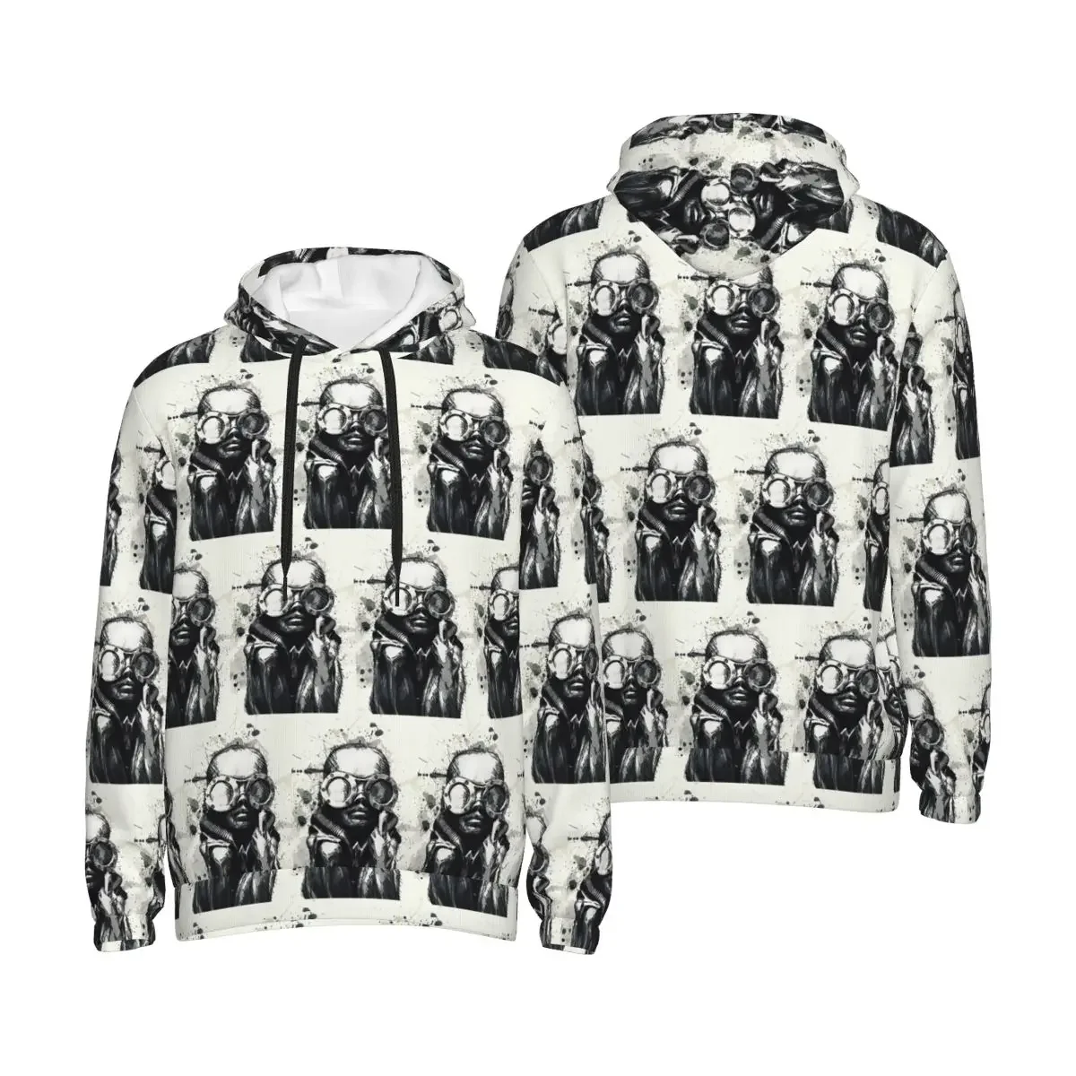 Hr Giger Li اللوحة هوديس الهيب هوب البلوز الخريف الشتاء الرجال النساء بلوزات طويلة الأكمام بلايز #1