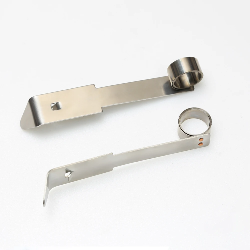 YZR motor brush constant pressure spring carbon brush holder spring clip motor parts pressure spring clamp spring coil spring
