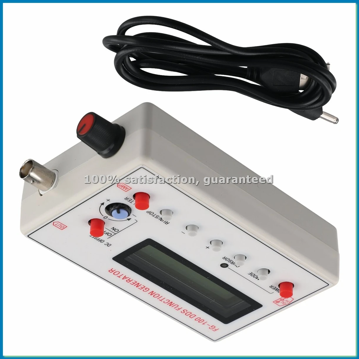 FG-100 DDS Function Signal Generator Frequency Counter 0.01Hz - 500KHz Signal Source Module-A27I