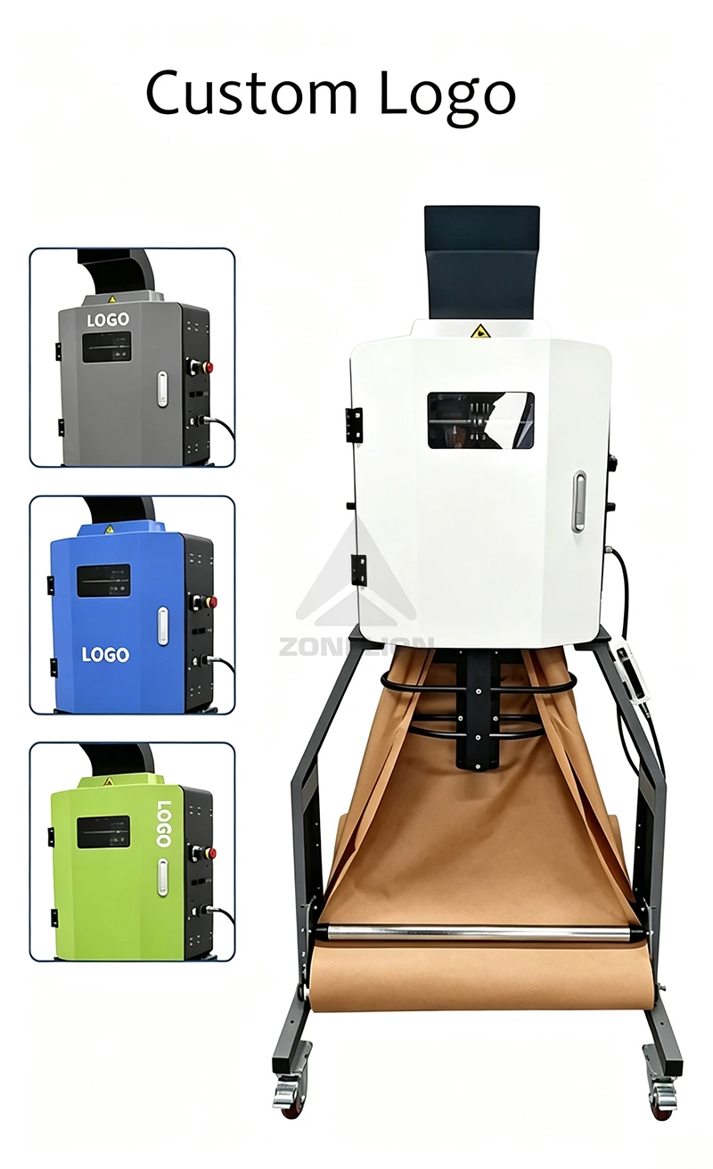 Premium Quality Packaging Solution Recyclable Paper Buffer Machine Industrial Wrapping Equipment Cushion Paper Pad Machine