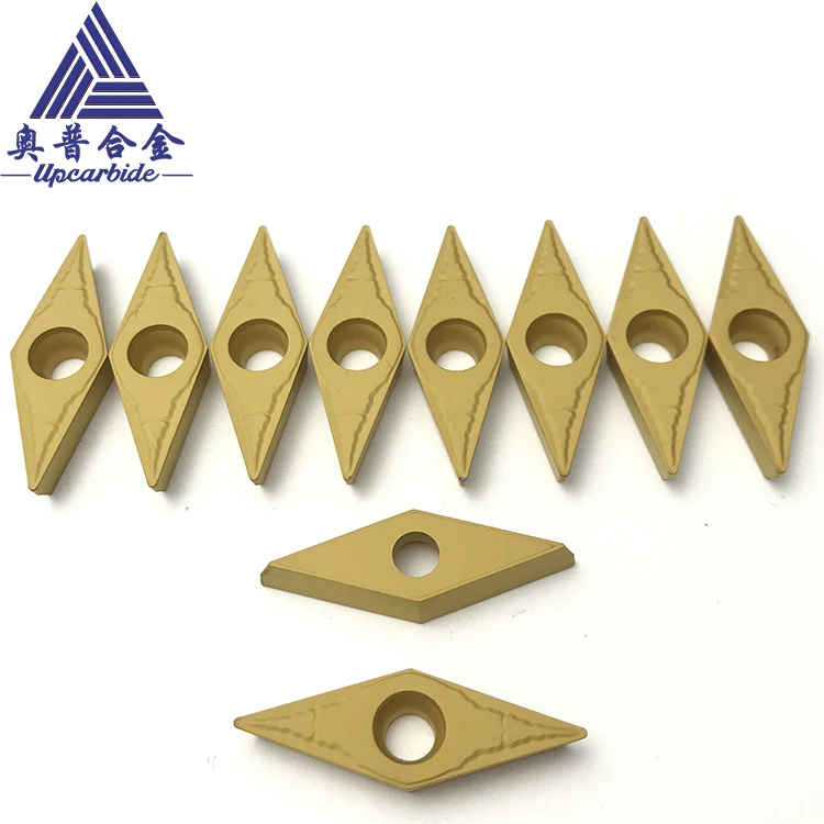 10PCS VBMT160404 VCMT160404 Turning Tools Carbide inserts CNC Tools High Quality Tools for Processing Copper Aluminum Wood