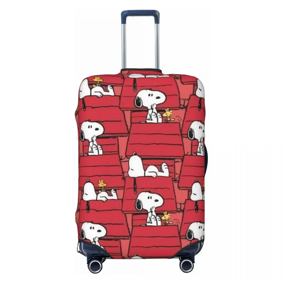 

Custom S-Snoopys Pattern Luggage Cover Elastic Travel Suitcase Protective Covers Fits 18-32 Inch