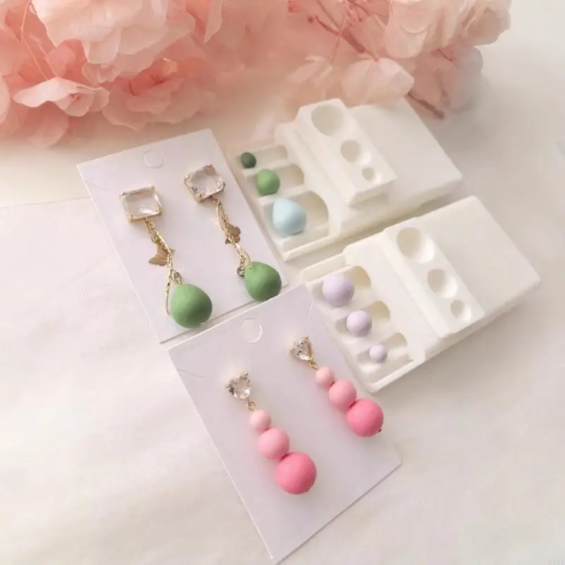 

Polymer Clay Bead Mold Tools For Creating Uniform Round Beads Jewelry Mould