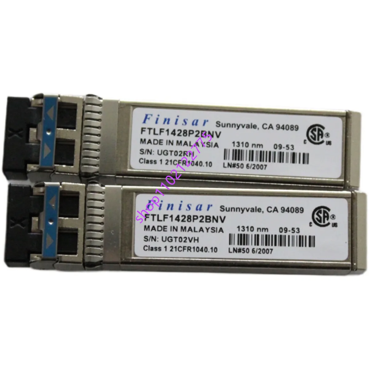 Finisar FTLF1428P2BNV 8G 10km 1310nm Sfp+ Single-Mode Optical Transceiver/8G Switch FINISAR 8G SFP