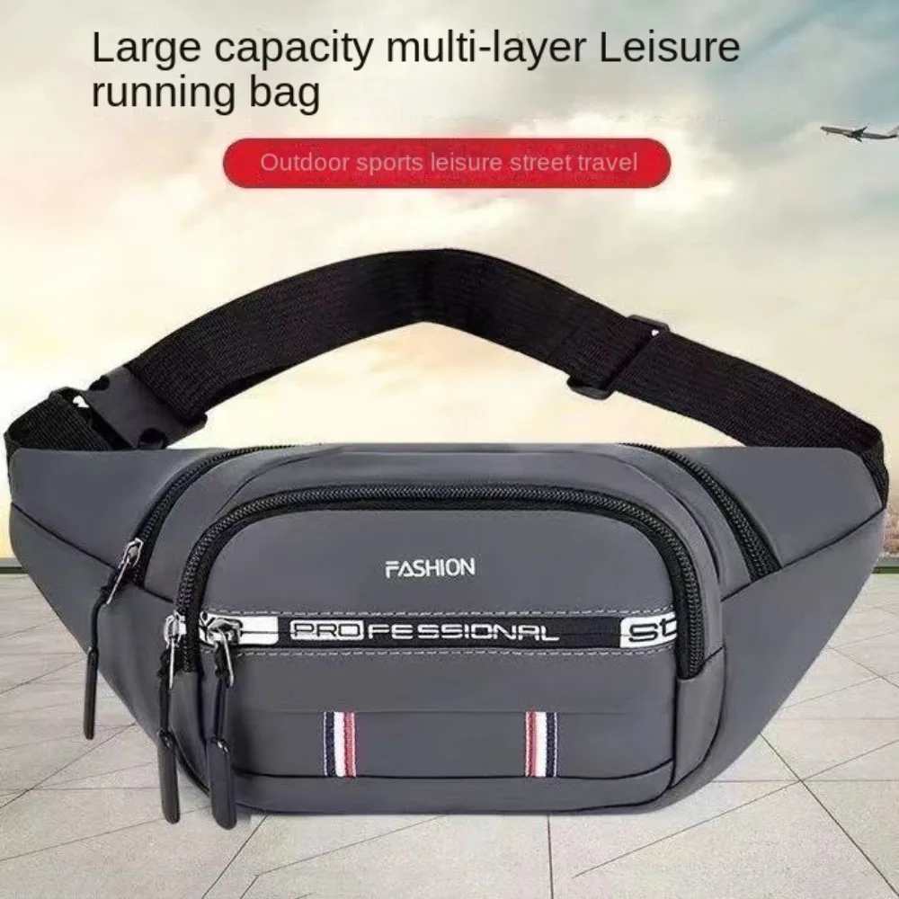 

Men's Waist Pack Nylon Sport Fanny Bags Boy Drop Leg Bags Hip Bum Belt Bag Travel Riding Motorcycle Crossbody Purse Pouch New