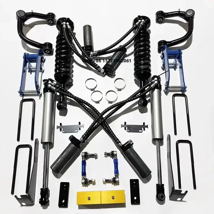 

4-Inch 2.5 Pipe Diameter Black and Gray Revo Dual Oil Circuit Shock Absorbers