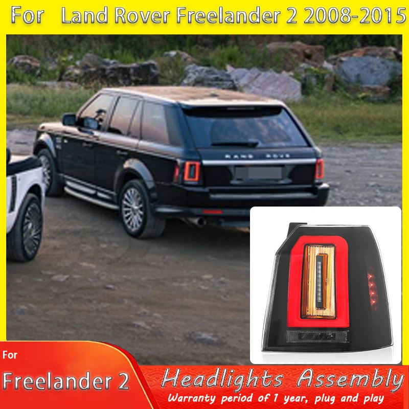 

Upgrade LED Taillights Rear Lamps For Land Rover Freelander 2 Tail Lights 2008-2015 Turn Signal Brake Light Accessories
