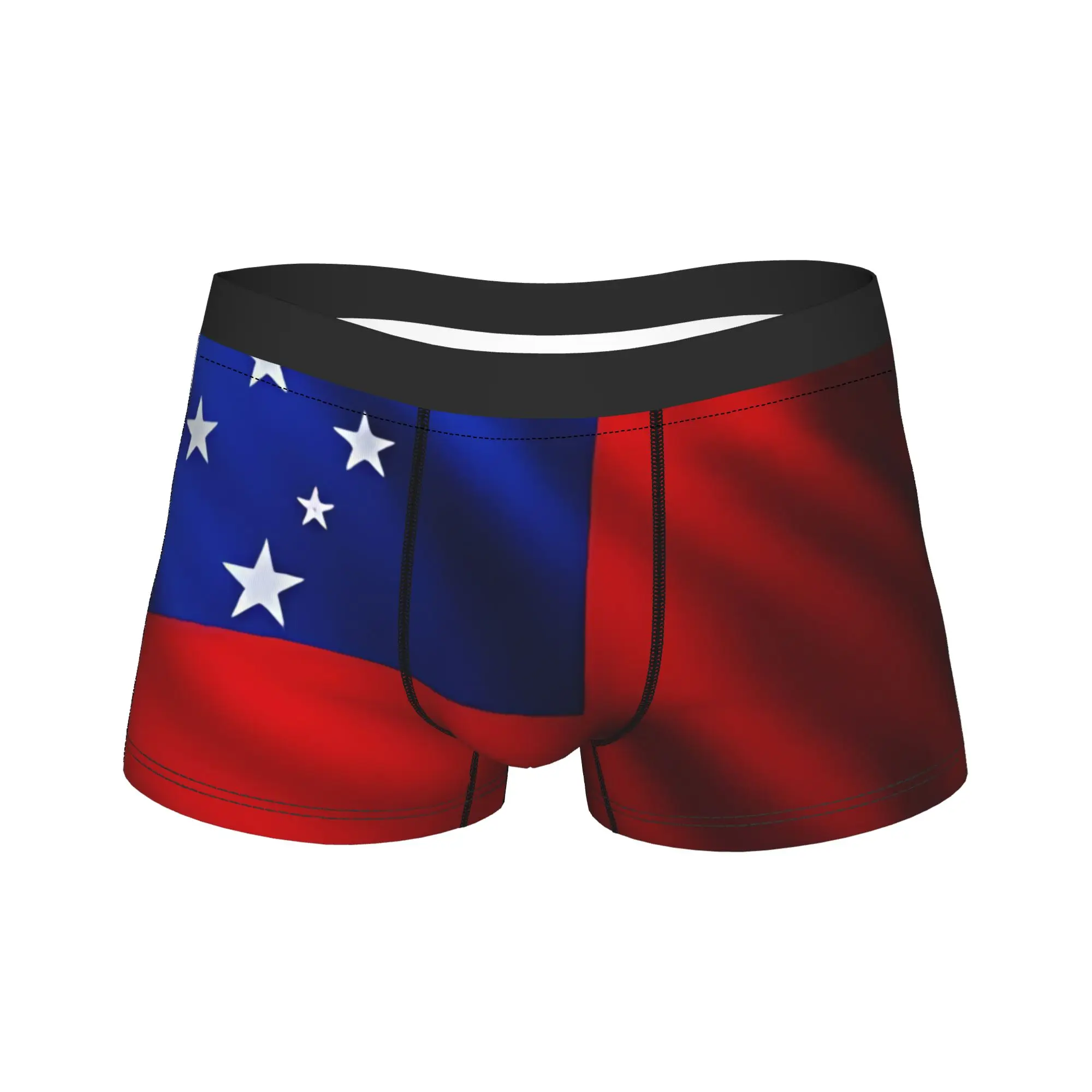 

Samoa Flag Design Art Underwear Comfortable Panties Custom DIY Shorts Briefs For Man Pouch Plus Size Boxershorts
