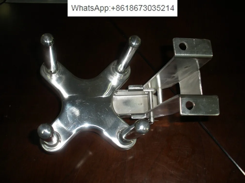 

Stainless steel cleaning base Milking parlor supporting cleaning equipment