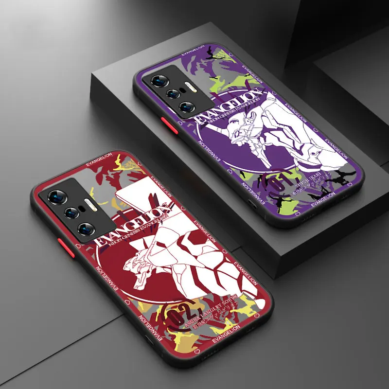 Anime Shinji Ikari-EVA Phone Case For Vivo X70 Pro Y02 Y15 Y22 Y76 S Y16 Y17 Y20 Y21 Y27 Y35 Y50 Y72 Y75 Y77 Y78 Y85 Y91 Y93