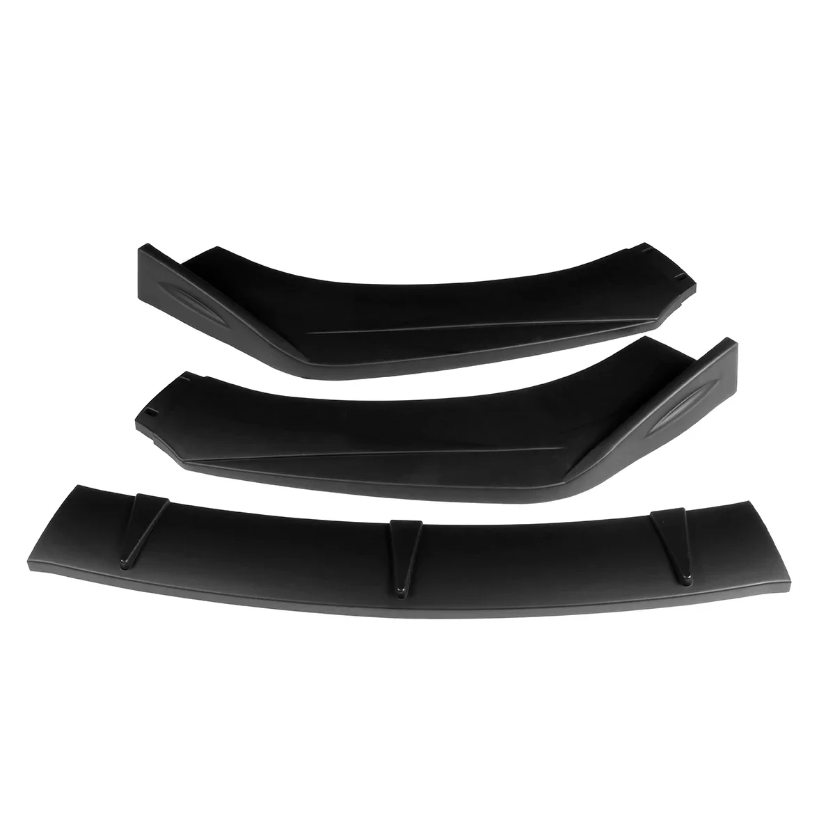 Universal Car Front Bumper Splitter Lip Diffuser Spoiler Protector Cover For Audi A4 S4 RS4 8E B6 A3 A5 A6 A7 Q3 Q5 RS5 RS7 S3 view 4