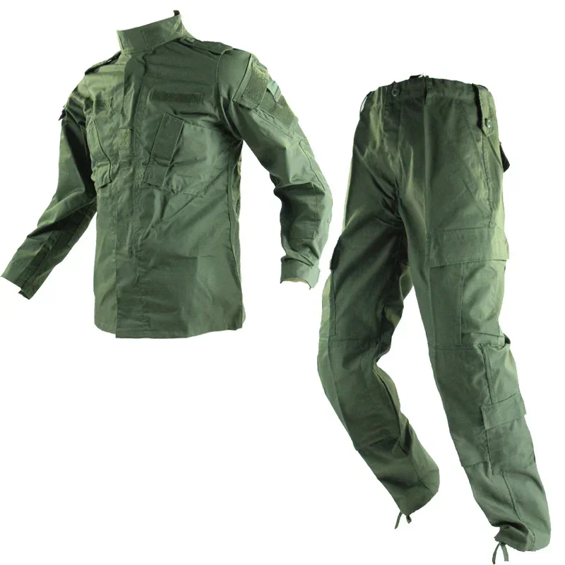 Men Uniform Camouflage Tactical Suit Special Shirt Coat Pant Set Camouflage Clothes