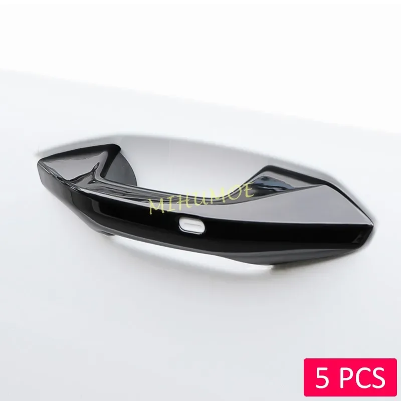 

LHD для Audi A3 S3 Sportback Sedan 2021 2022, глянцевая черная дверная ручка автомобиля, накладки, аксессуары