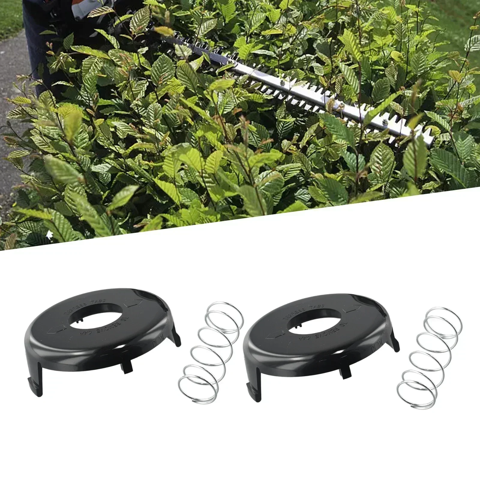 

Effortless Trimmer Spring & Cap for TORO PART 88026 Designed for 13 Electric Trimmers to Simplify Spool Changes