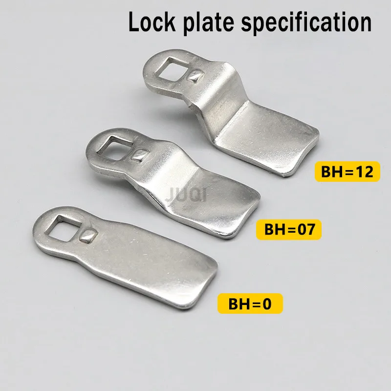 304 stainless steel triangle lock MS705 tongue lock opening 22mm distribution box equipment cabinet door elevator lock cam lock