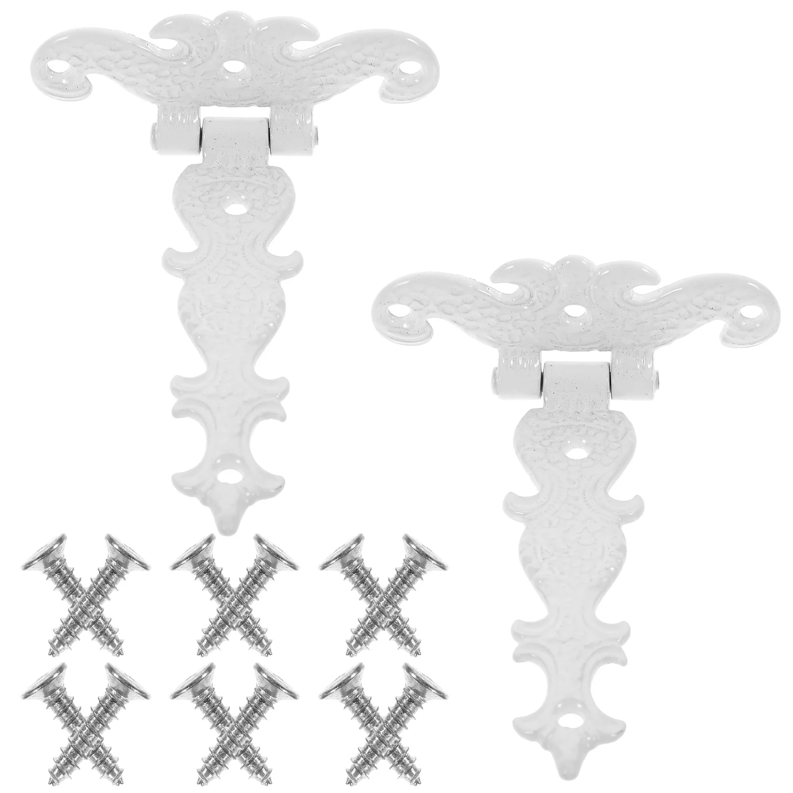 

2pcs Retro Door Heavy Duty Iron For Heavy Duty Gate Hinges Door Gate Fence Kit Shed Hinges Outdoor Wood Hardware