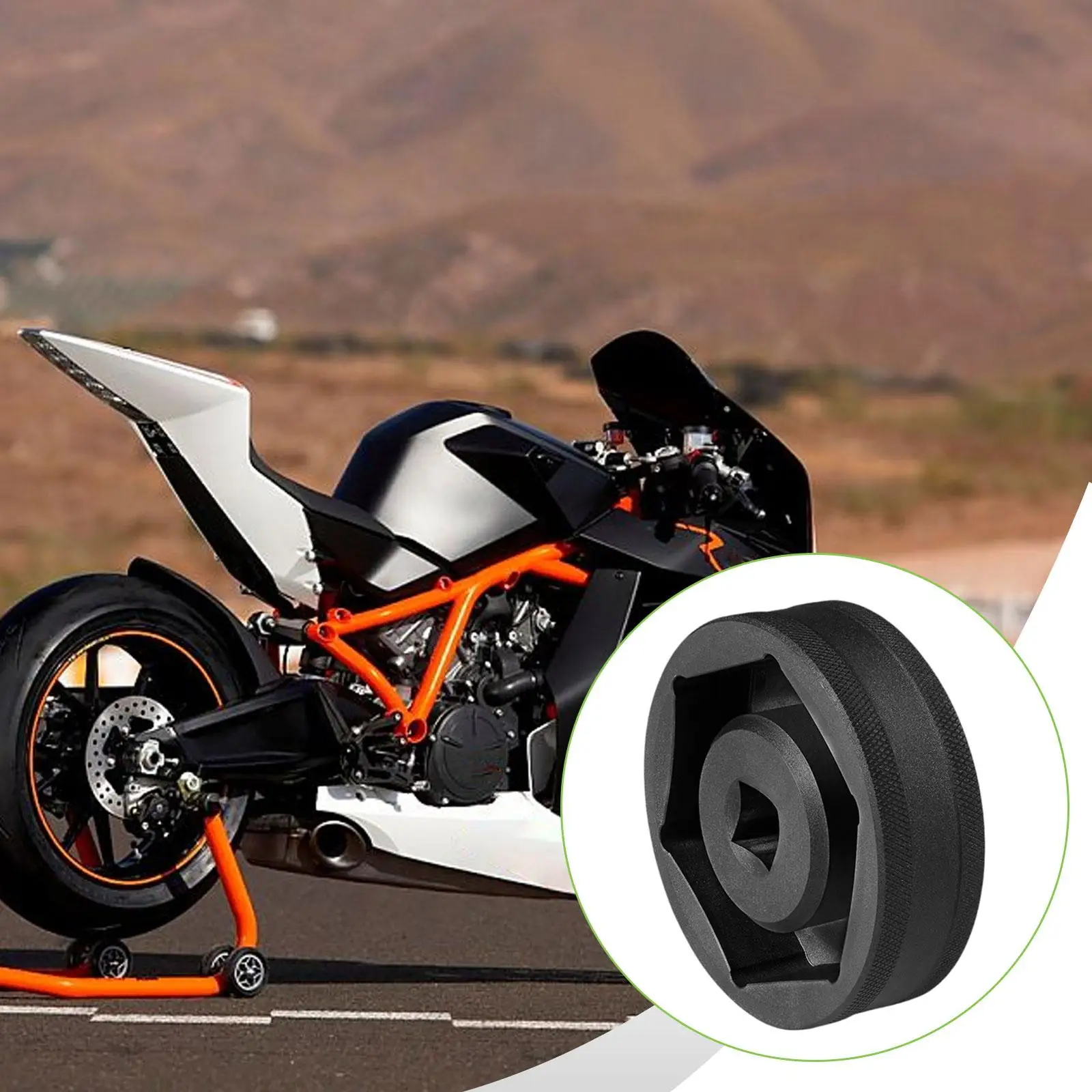 

Motorcycle Wheel Nut Socket Easy Installation Steel Removal for 1290