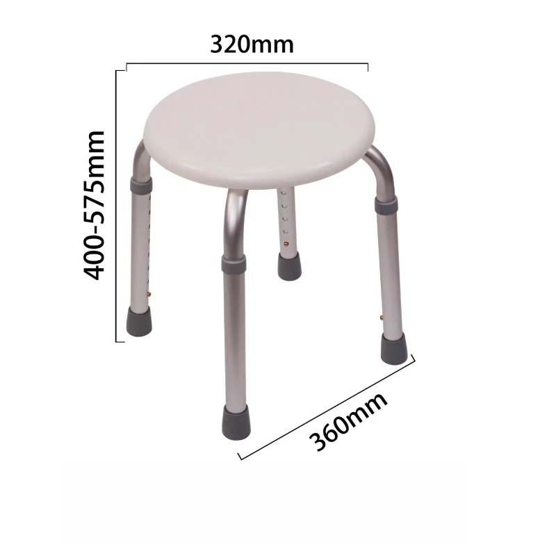 Girly Heavy Shower Chair White Japanese Bathroom Elderly Shower Chair Shower Pliable Mobili Arredamento Casa Bedroom furniture