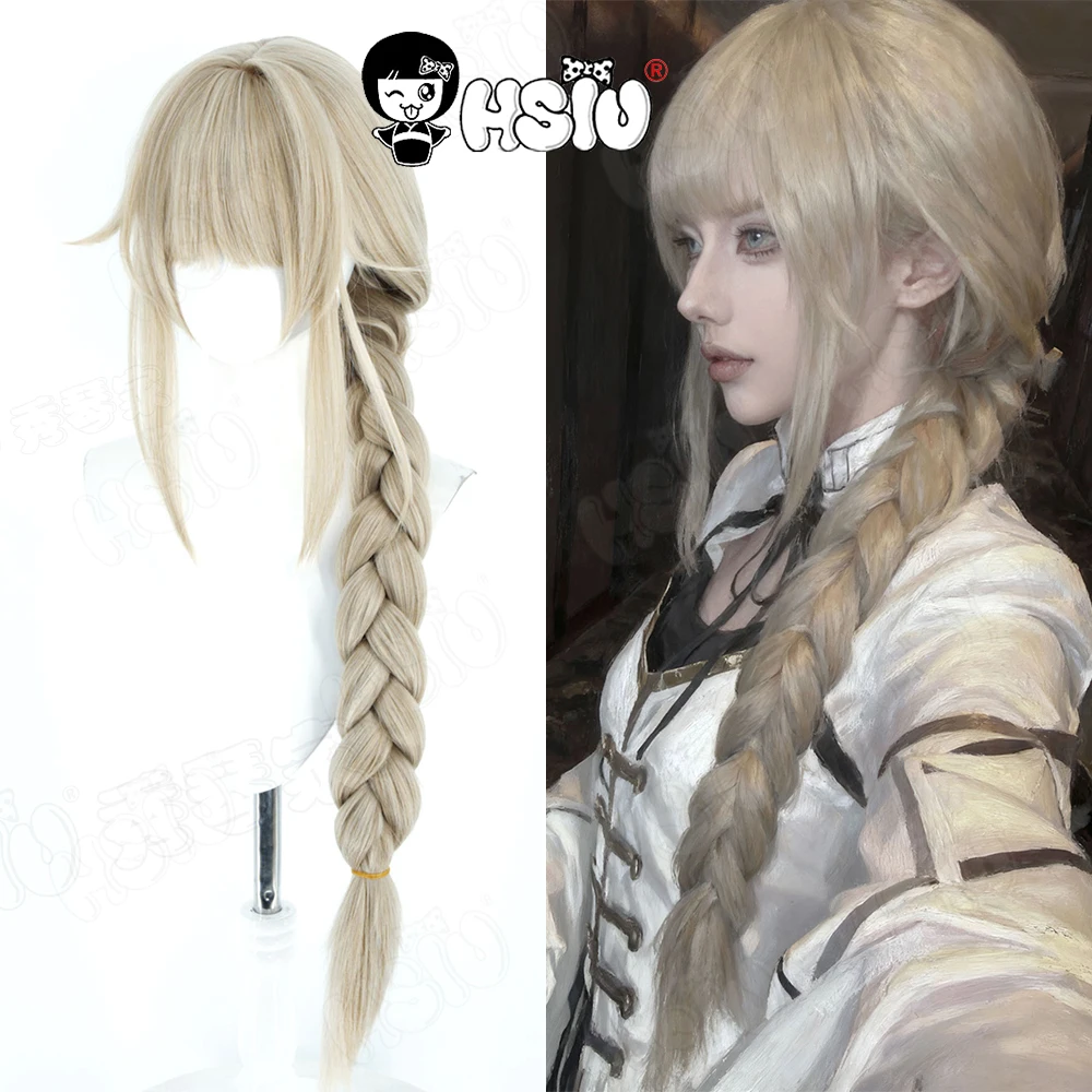 

Lucus Proust Cosplay Wig HSIU 100CM Linen Long hair Heat Resistant Wigs+Wig cap Game ErroR salvation Lucus Proust Cosplay Wig